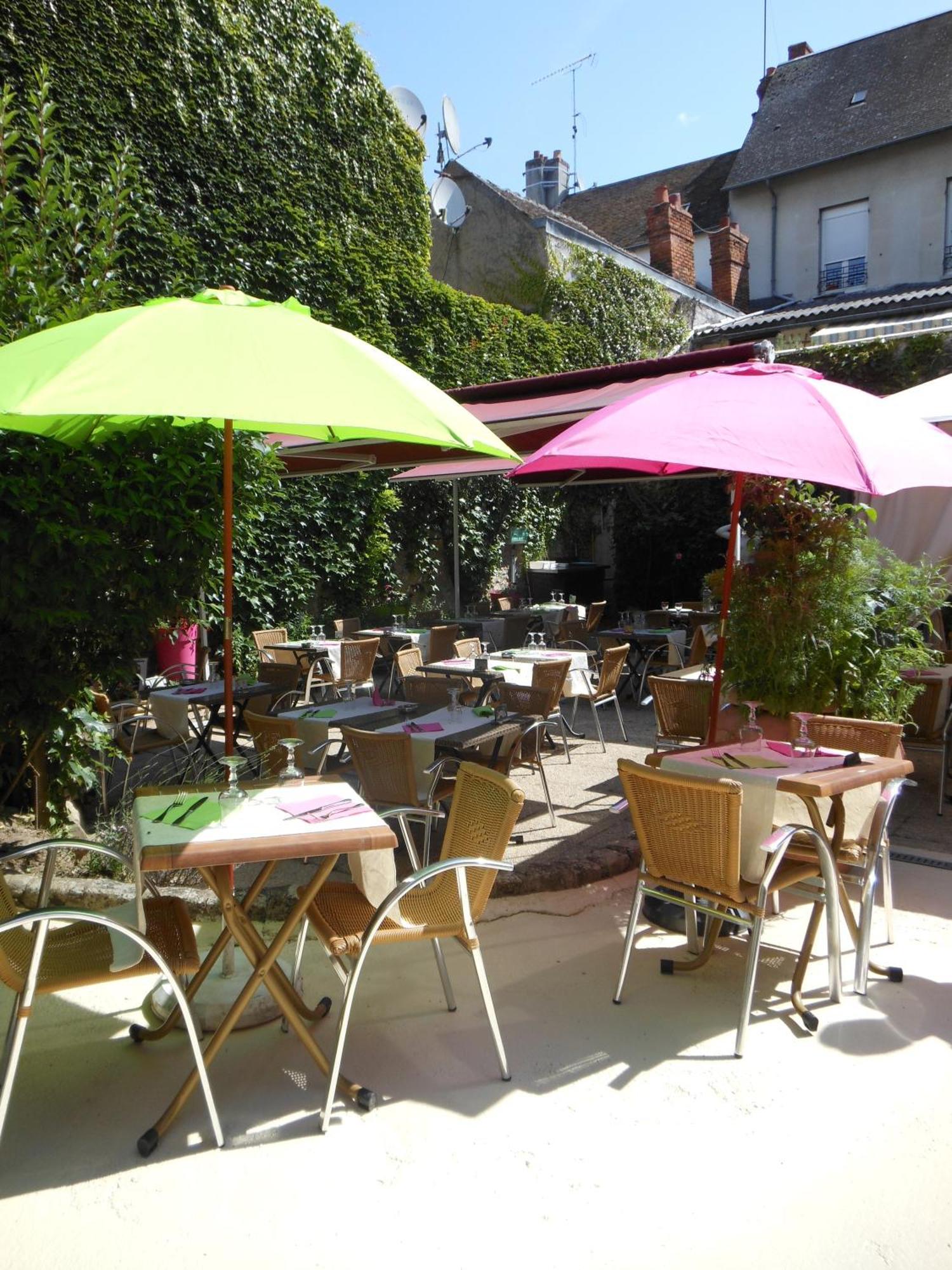 Logis - Hotel Restaurant L'Ecu De France Malesherbes Exteriér fotografie